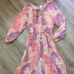 Flowy Sundress with Front Tie